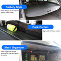 Marretoo Cargo Cover Upgrade with Back Curtain for Jeep Grand Cherokee 2011-Present