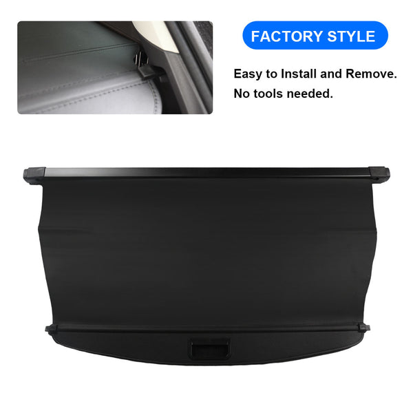 thumbnail image 2 of Retractable Cargo Cover For 2022-2025 Genesis GV70 SUV - Trunk Security Shade 2 of 11