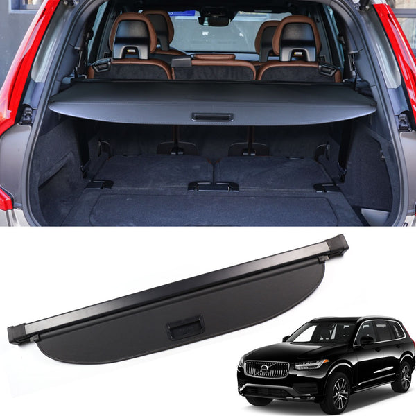 Cache-bagages Rétractable Pour Volvo XC90 MK1 (2002-2014) - Housse De Coffre En Toile Et Alliage D'aluminium - 5