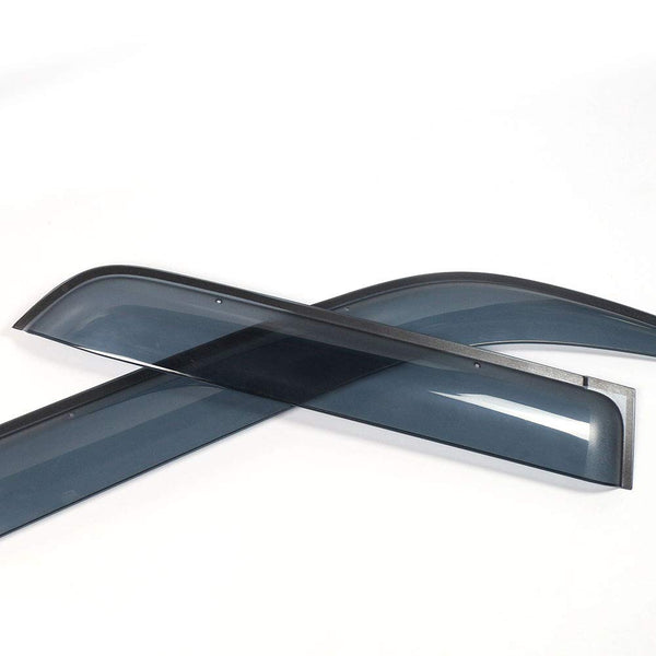 Marretoo for Toyota 4Runner Window Guards 2010-2021 4pcs Set Car Side Sun Rain Guard for Toyota 4Runner Side Deflector