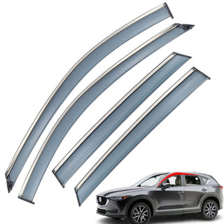 Marretoo for Mazda CX-5 Window Visor 2018-2022