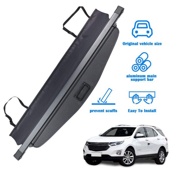 Marretoo Retractable Cargo Cover Trunk Screen for Chevy Chevrolet Equinox GMC Terrain 2018-Present