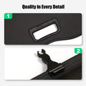 Marretoo Retractable Cargo Cover Trunk Cover Screen for Nissan Murano 2015-2022 Accessories
