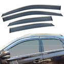 Marretoo for RX350 Window Deflectors 4 Pcs Clip on with 204 Stainless Steel Trim for RX450h Rain Guards 2013-2015 for RX350 Accessories