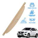 Marretoo retractable cargo cover A compatible with Mercedes Benz ML350 2012-2016  for GLE trunk cover 2016 -2019