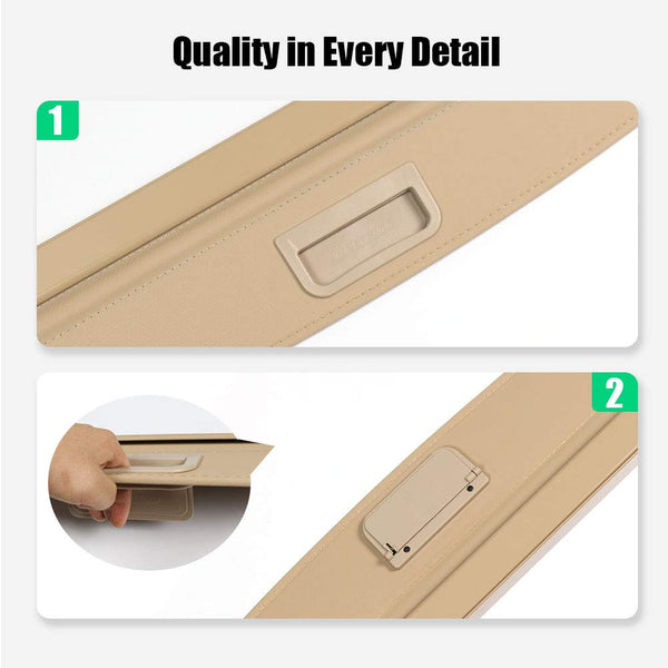 Marretoo retractable cargo cover A compatible with Mercedes Benz ML350 2012-2016  for GLE trunk cover 2016 -2019