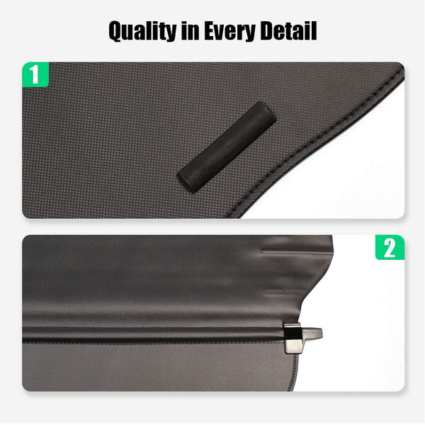 Marretoo retractable cargo cover D compatible with Honda CRV 2017 - 2022
