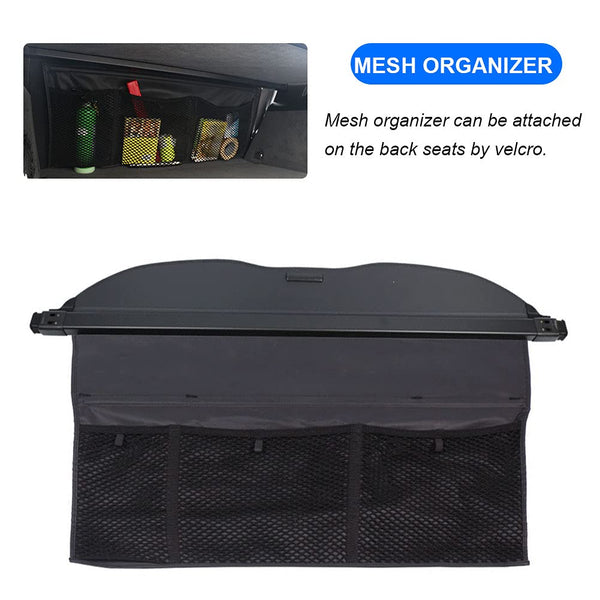 Marretoo retractable cargo cover D compatible with Subaru Forester Accessories 2019-2022