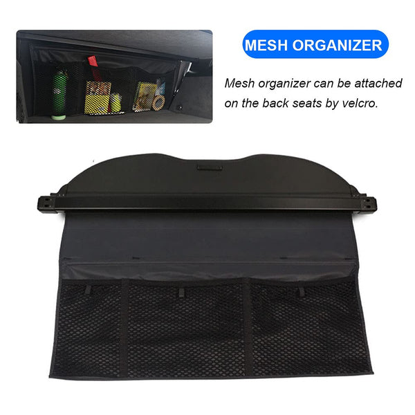 Marretoo retractable cargo cover D compatible with Subaru Forester Accessories 2014-2018