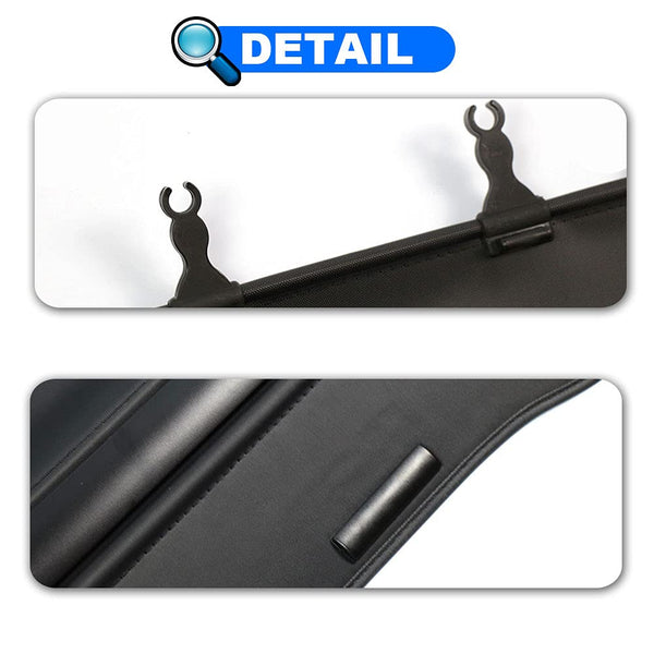 Marretoo retractable cargo cover D compatible with Subaru Forester Accessories 2014-2018