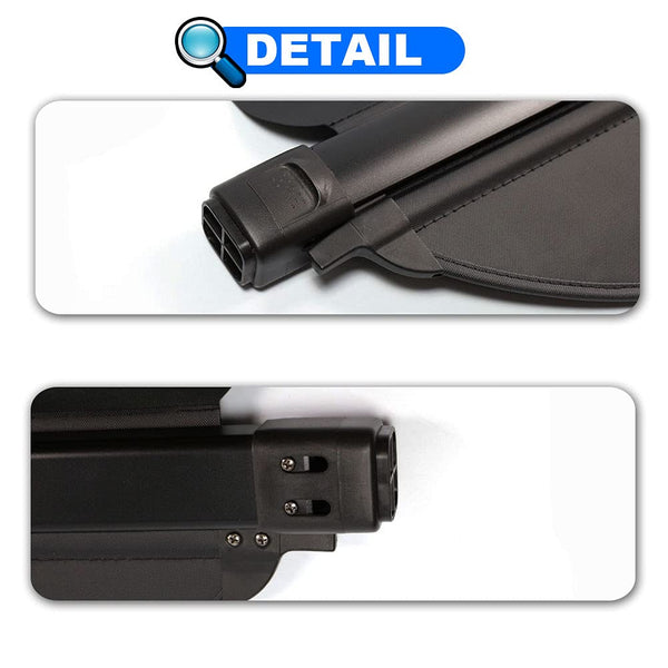 Marretoo retractable cargo cover D compatible with Subaru Forester Accessories 2014-2018