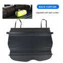 Marretoo Cargo Cover Upgrade with Back Curtain for Jeep Grand Cherokee 2011-Present