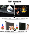 Marretoo retractable cargo cover A compatible with Kia Sorento 2016-2020