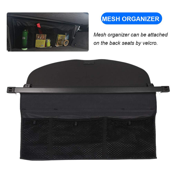 X-trail Rogue SV S SL 2014-2020 Accessories Marretoo Retractable Cargo Cover Trunk Cover Screen