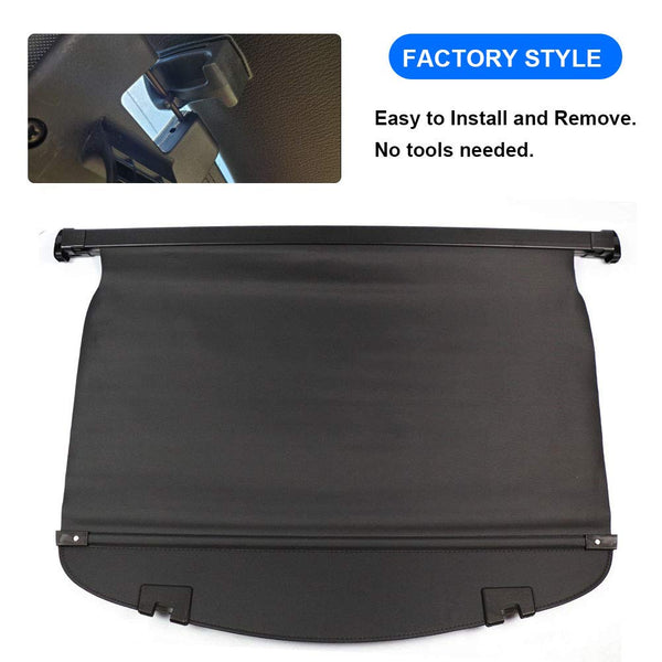 Marretoo retractable cargo cover A compatible with Mazda CX-5 2013-2016